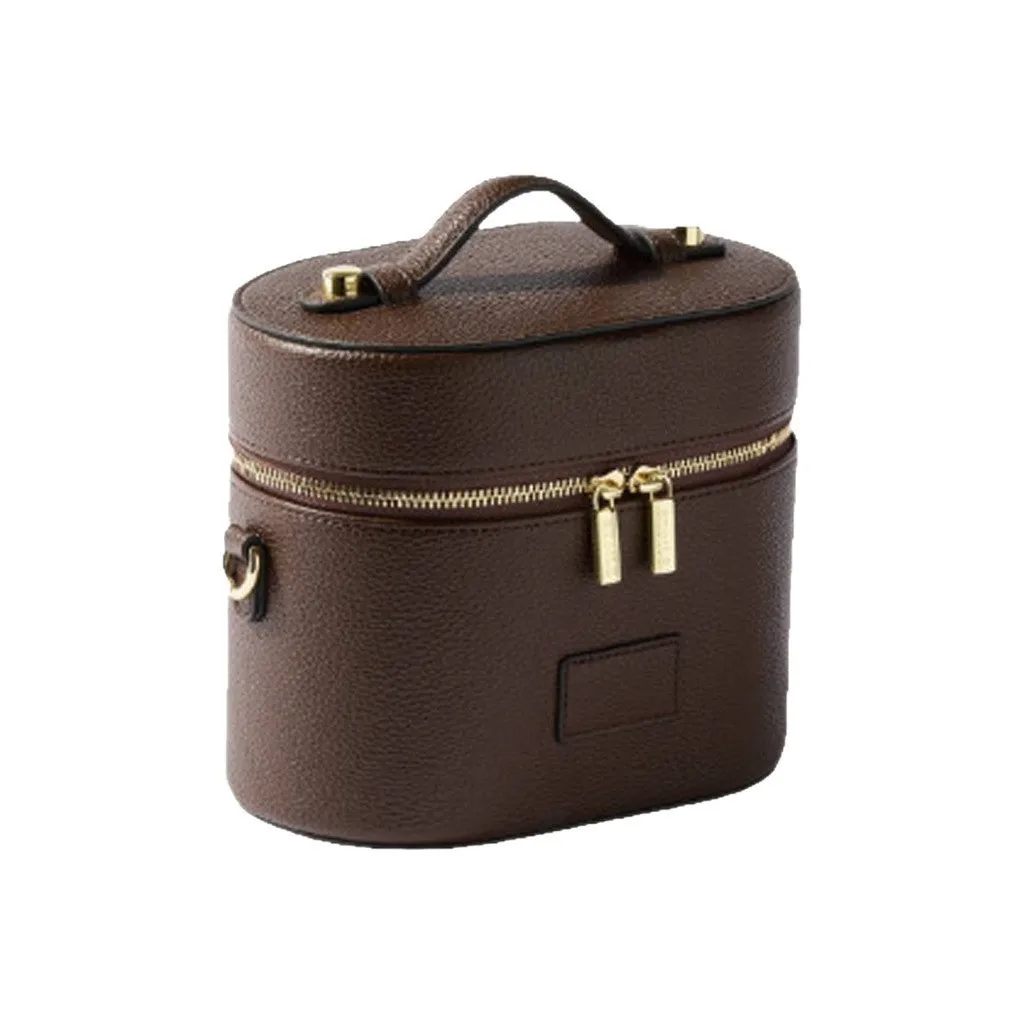 New - Style Oval Leather Makeup Case, Portable Multi - functional Crossbody Bag for Travel and Toiletries
New - Style Oval Leather Makeup Case, Portable Multi - functional Crossbody Bag for Travel and Toiletries