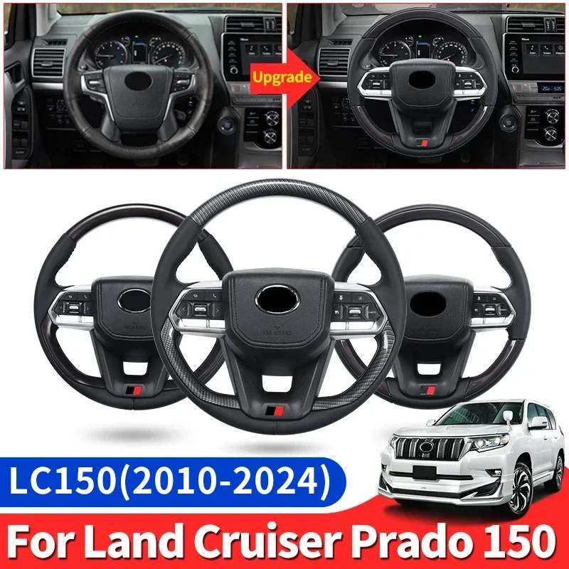 For Toyota Land Cruiser Prado 150 Lc150 2010-2024 Upgrade Lc300 Steering Wheel Assembly, Fj150 Interior Modification Accessories
For Toyota Land Cruiser Prado 150 Lc150 2010-2024 Upgrade Lc300 Steering Wheel Assembly, Fj150 Interior Modification Accessories