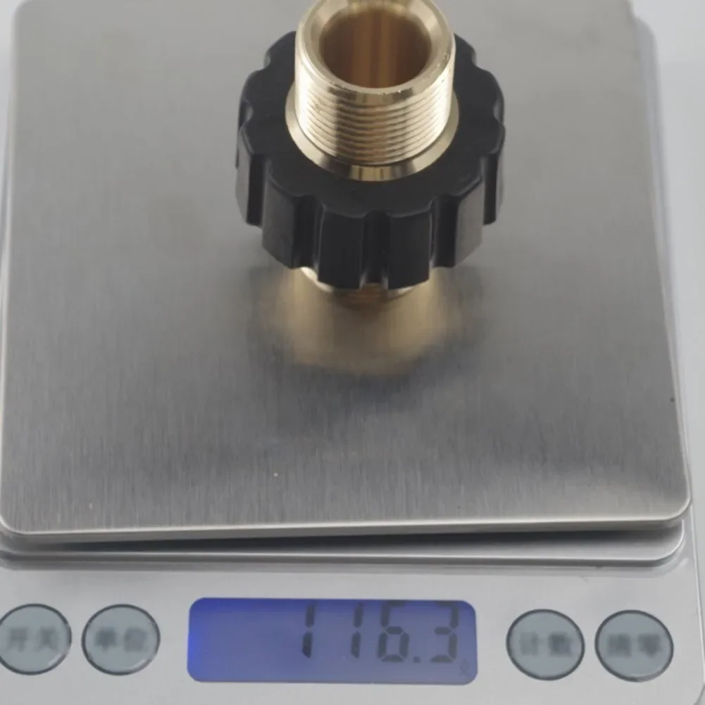 Copper material M22*1 5 outer wire butt joint adapter 14mm to 15mm for high pressure cleaner sturdy construction
Copper material M22*1 5 outer wire butt joint adapter 14mm to 15mm for high pressure cleaner sturdy construction