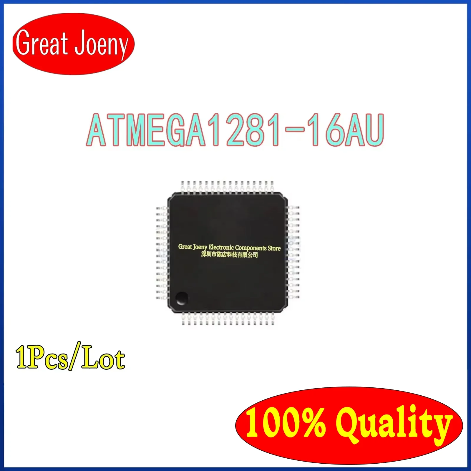 100% New Original ATMEGA1281 ATMEGA1281-16AU IC MCU Chipset Bulk Best Price TQFP-64 Electronic Parts
100% New Original ATMEGA1281 ATMEGA1281-16AU IC MCU Chipset Bulk Best Price TQFP-64 Electronic Parts