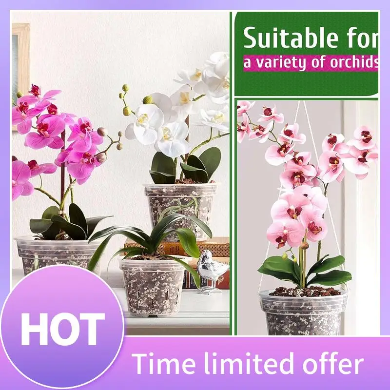 9 Pack Clear Pot With Holes For Repotting, 3 Each Of 4.8, 5.7 And 6.4 Inch, Plastic Flower Plant Pot Indoor Outdoor Easy To Use
9 Pack Clear Pot With Holes For Repotting, 3 Each Of 4.8, 5.7 And 6.4 Inch, Plastic Flower Plant Pot Indoor Outdoor Easy To Use