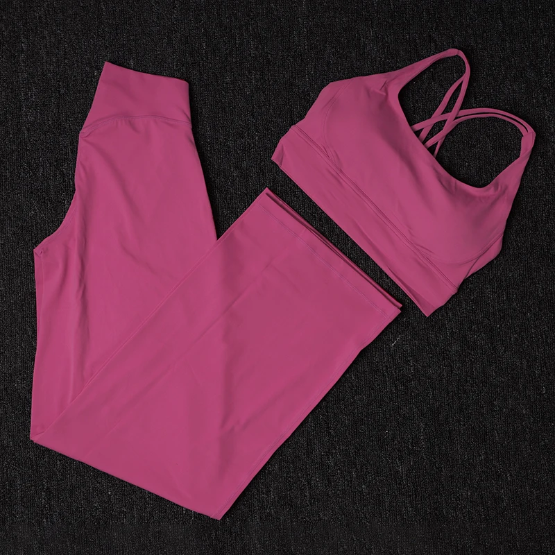 TRY TO BN Women's Tracksuit Gym Set Leggings Sports Bra Fitness Naked Sportwear Breathable Workout Two Pieces Suit Yoga Clothing
TRY TO BN Women's Tracksuit Gym Set Leggings Sports Bra Fitness Naked Sportwear Breathable Workout Two Pieces Suit Yoga Clothing