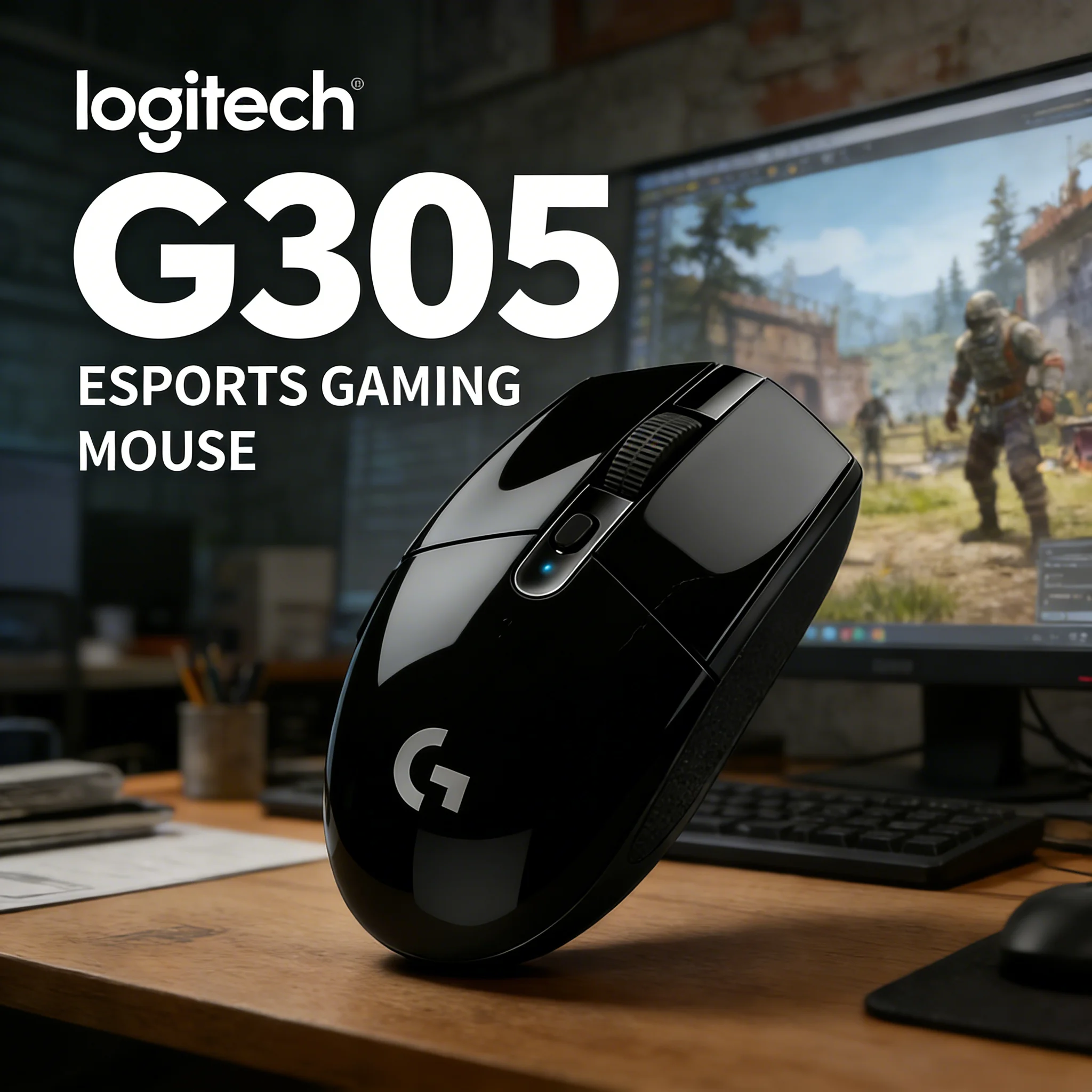 Игровая мышь Logitech G304/G305 HERO: легкая, эргономичная, 400 IPS, 12000 DPI, удобная, в различных цветах для геймеров
Игровая мышь Logitech G304/G305 HERO: легкая, эргономичная, 400 IPS, 12000 DPI, удобная, в различных цветах для геймеров