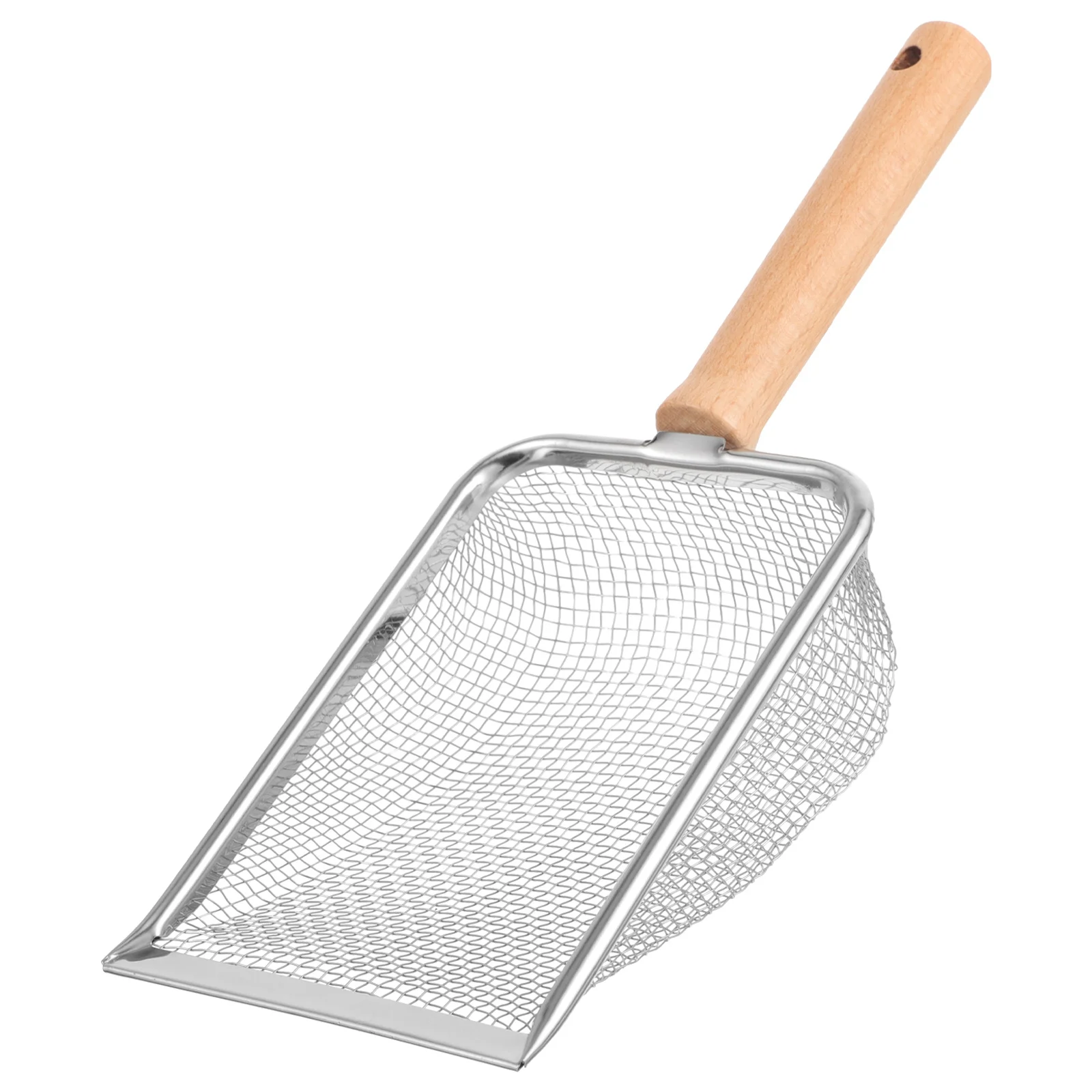 Durable Stainless Steel Litter Scoop Reptile Cat Litter Shovel Big Wide Mouth Design Ergonomic Grip Practical Sifter for Pet
Durable Stainless Steel Litter Scoop Reptile Cat Litter Shovel Big Wide Mouth Design Ergonomic Grip Practical Sifter for Pet