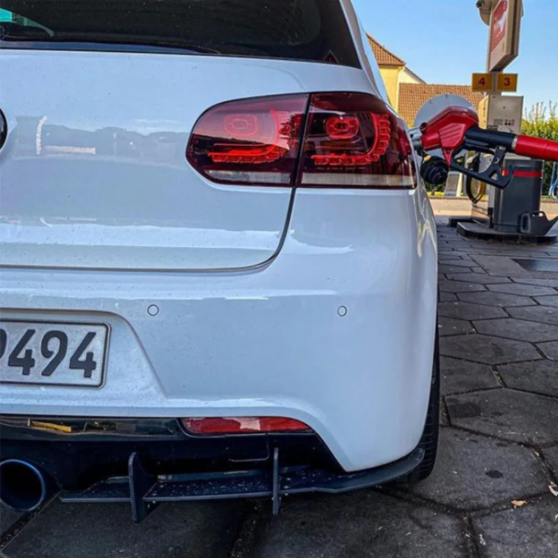 ABS Matte Black Rear Wind Knife Splitter Diffuser For VW Golf Mk6 R Rear Bumper Lip Spoiler Car Mod Accessory vw golf accessory
ABS Matte Black Rear Wind Knife Splitter Diffuser For VW Golf Mk6 R Rear Bumper Lip Spoiler Car Mod Accessory vw golf accessory