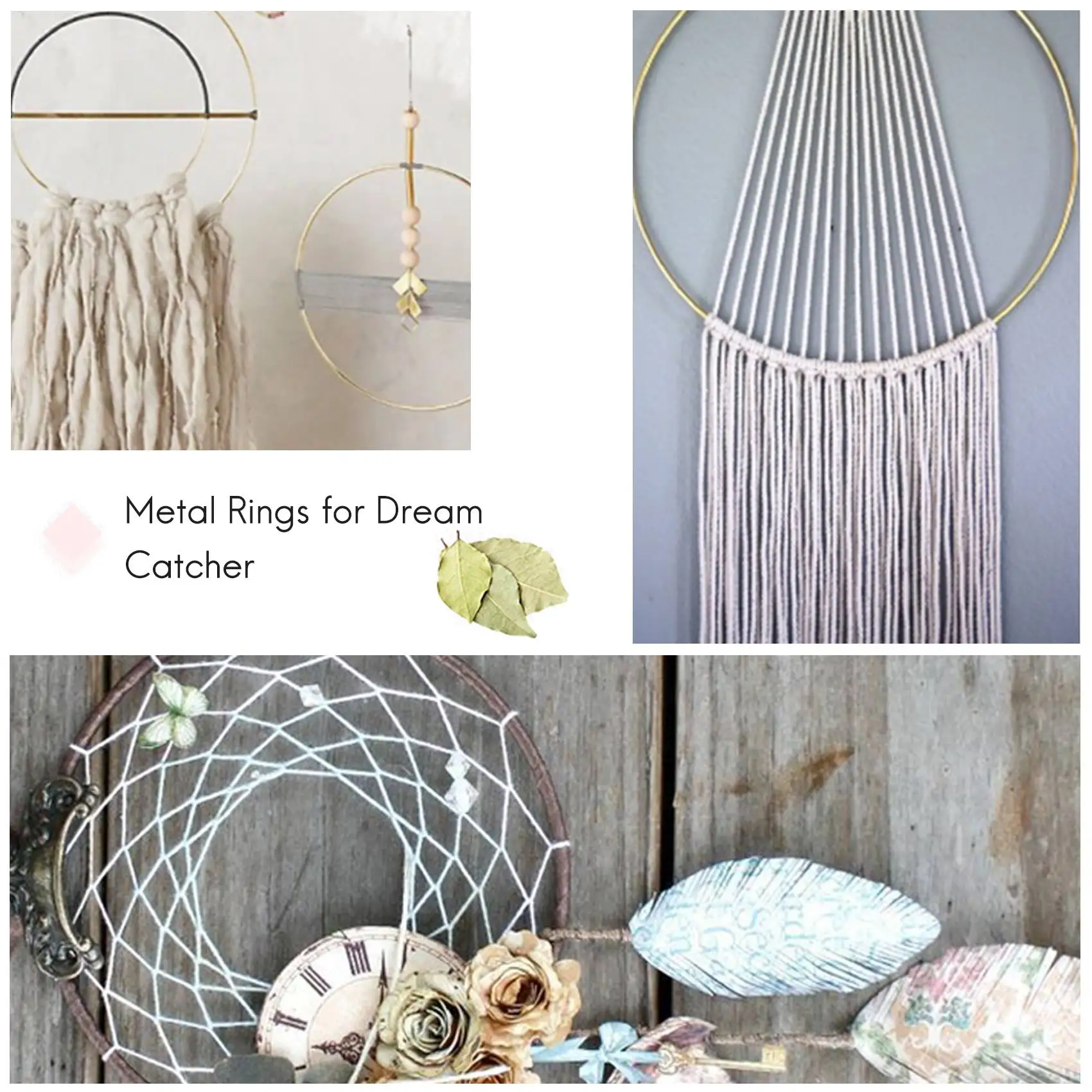 A32P_8Pcs 8 Inches Dream Catcher Rings Metal Hoops Macrame Ring for Crafts and Dream Catcher Supplies, Gold
A32P_8Pcs 8 Inches Dream Catcher Rings Metal Hoops Macrame Ring for Crafts and Dream Catcher Supplies, Gold