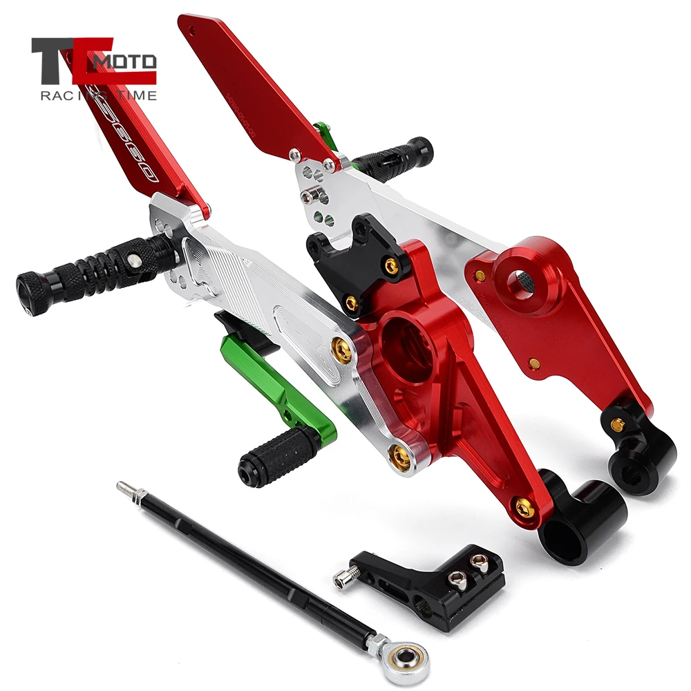 Motorcycle Adjustable Aluminum Rearset For Aprilia RS660 Tuono RS 660 Tuono660 2021 2022 2023 2024
Motorcycle Adjustable Aluminum Rearset For Aprilia RS660 Tuono RS 660 Tuono660 2021 2022 2023 2024