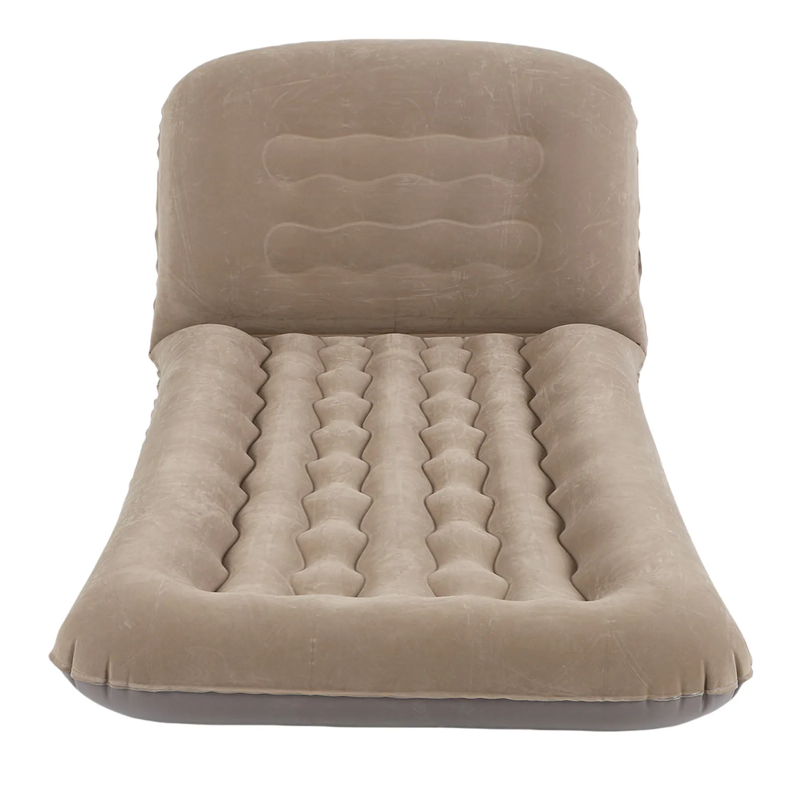 Brown Inflatable Mattress with Adjustable Backrest, Portable Foldable Flocked Air Mattress for Outdoor Beach Travel
Brown Inflatable Mattress with Adjustable Backrest, Portable Foldable Flocked Air Mattress for Outdoor Beach Travel