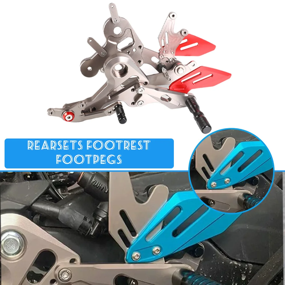 Footrest Foot Pegs Motorcycle Adjustable Rear Set Rearsets Aluminium FOR CFMOTO 450 SR 450SR 450 SS 450SS 2022 2023 2024
Footrest Foot Pegs Motorcycle Adjustable Rear Set Rearsets Aluminium FOR CFMOTO 450 SR 450SR 450 SS 450SS 2022 2023 2024