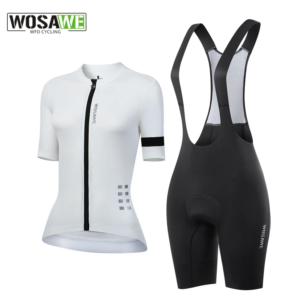 WOSAWE Cycling Jersey Set Summer Women Cycling Clothing Road Bike Shirts Suit Bicycle Bib Shorts MTB Maillot Culotte
WOSAWE Cycling Jersey Set Summer Women Cycling Clothing Road Bike Shirts Suit Bicycle Bib Shorts MTB Maillot Culotte