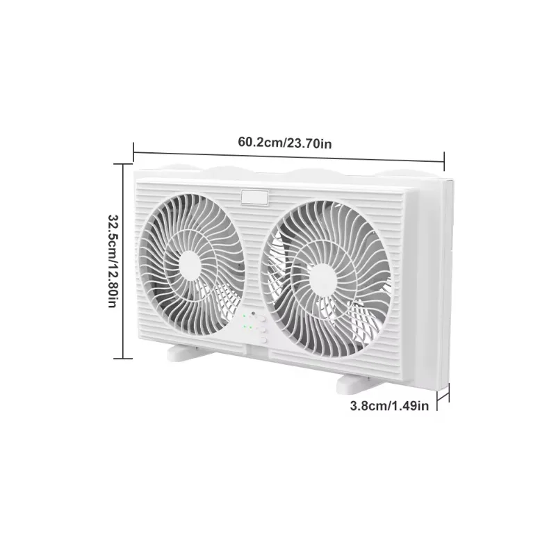 Large 9-inch remote control charging window with exhaust fan for indoor ventilation
Large 9-inch remote control charging window with exhaust fan for indoor ventilation