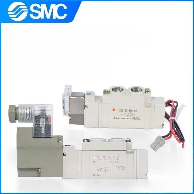 Электромагнитный клапан SMC SY7120-5LZD-02, 5-позиционный пневматический распределительный клапан, запчасти для воздушного компрессора
Электромагнитный клапан SMC SY7120-5LZD-02, 5-позиционный пневматический распределительный клапан, запчасти для воздушного компрессора