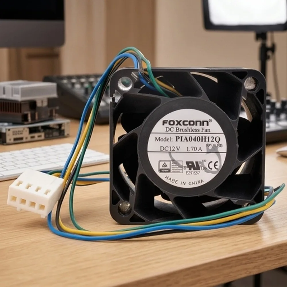 For Foxconn PIA040H12Q-P24-BB 4028 DC12V 1.70A 4-Wire Cooling Fan
For Foxconn PIA040H12Q-P24-BB 4028 DC12V 1.70A 4-Wire Cooling Fan