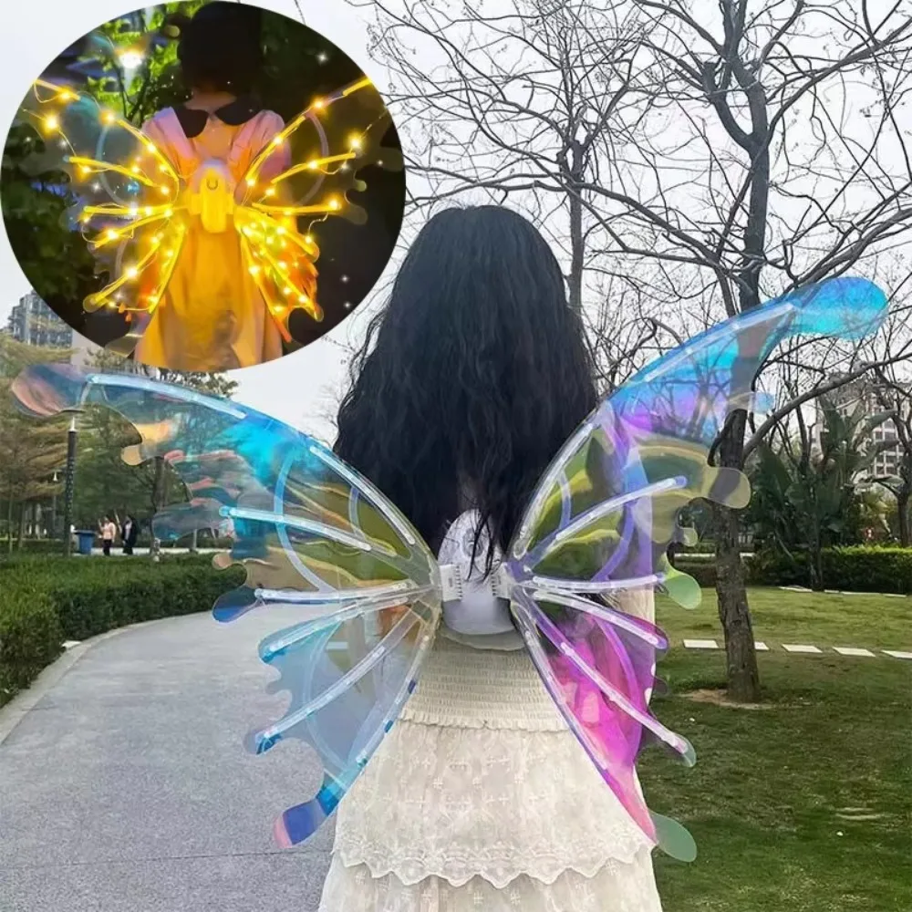 Glowing Butterfly Wings Toy Shiny Moving Wings Elf Wings Light Up Dress Up Fairy Wings Gift Idea
Glowing Butterfly Wings Toy Shiny Moving Wings Elf Wings Light Up Dress Up Fairy Wings Gift Idea
