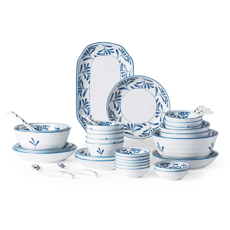 Ceramic tableware set, bowls, plates, bowls, Women's Day gifts for offices, employee gifts, new Chinese style
Ceramic tableware set, bowls, plates, bowls, Women's Day gifts for offices, employee gifts, new Chinese style