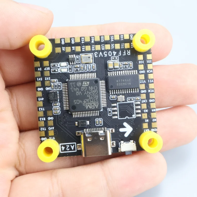 F405HD/F722/F4 V3S Plus FC + 60A 4in1 ESC Stack BLheli_S 3 - 6S Dshot for FPV Racing Drone
F405HD/F722/F4 V3S Plus FC + 60A 4in1 ESC Stack BLheli_S 3 - 6S Dshot for FPV Racing Drone