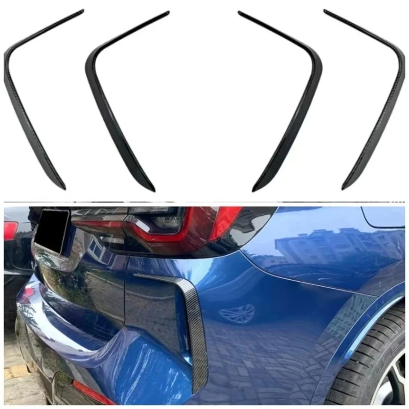 For BMW X3 G01 LCI 2022+ M Sport Rear Bumper Side Wind Splitter Canards Spoiler Blades ABS Plastic Trim Upgrade Accessories
For BMW X3 G01 LCI 2022+ M Sport Rear Bumper Side Wind Splitter Canards Spoiler Blades ABS Plastic Trim Upgrade Accessories