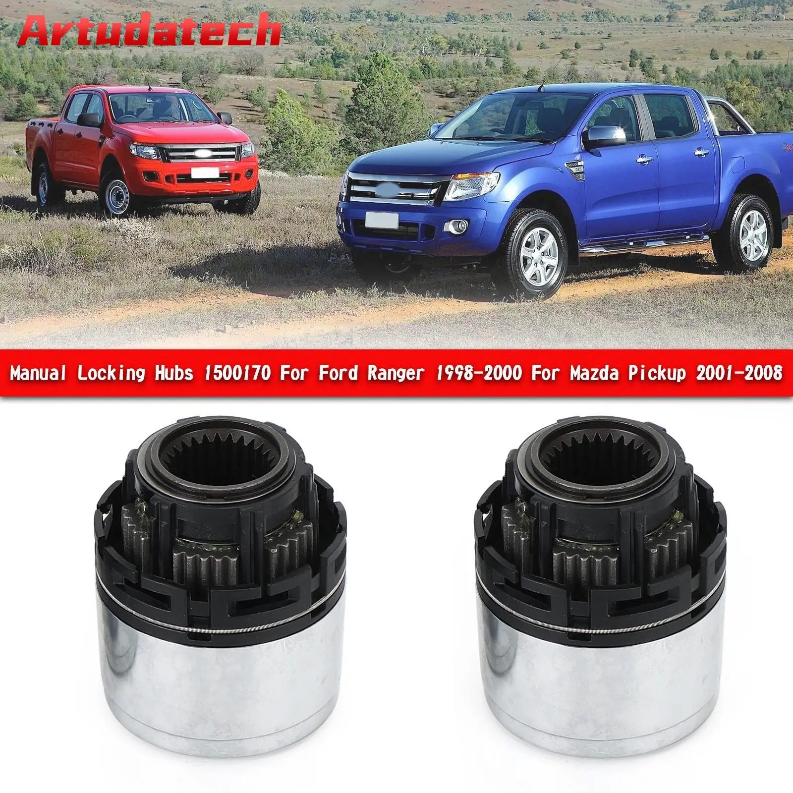 Artudatech Manual Locking Hubs 1500170 For Ford Ranger 1998-2000 For Mazda Pickup 2001-2008 Car Accessories
Artudatech Manual Locking Hubs 1500170 For Ford Ranger 1998-2000 For Mazda Pickup 2001-2008 Car Accessories