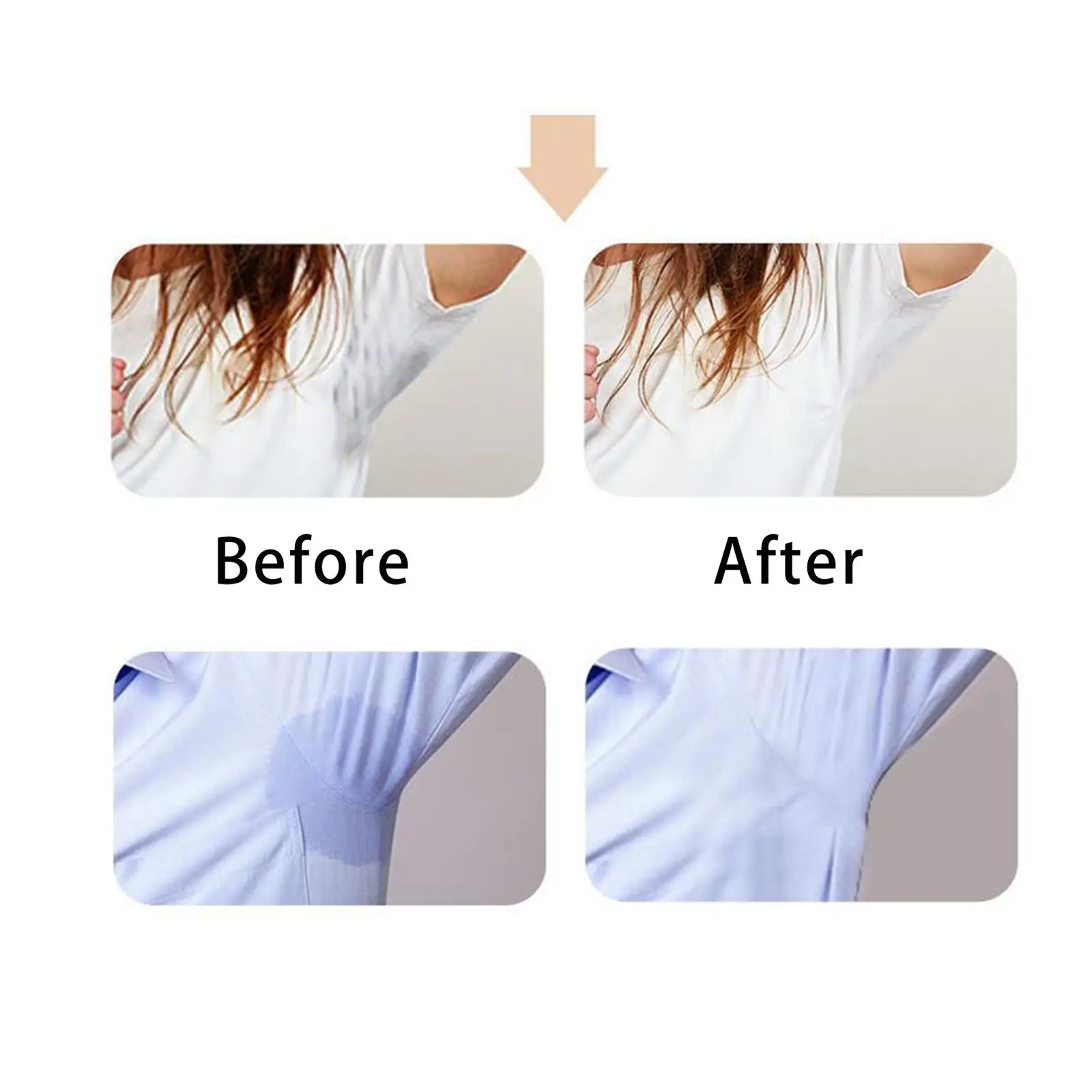 20Pcs Underarm Sweat Pads Stong Absorbent Keep Dry Antiperspirant Sticker
20Pcs Underarm Sweat Pads Stong Absorbent Keep Dry Antiperspirant Sticker