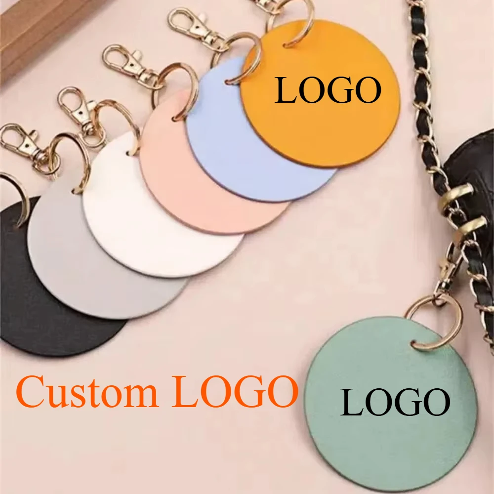 Personalized Round Leather Keychain Customized Logo Name Hot Stamping Keyring Carving Key Chain for Women Handbag Pendant Gift
Personalized Round Leather Keychain Customized Logo Name Hot Stamping Keyring Carving Key Chain for Women Handbag Pendant Gift