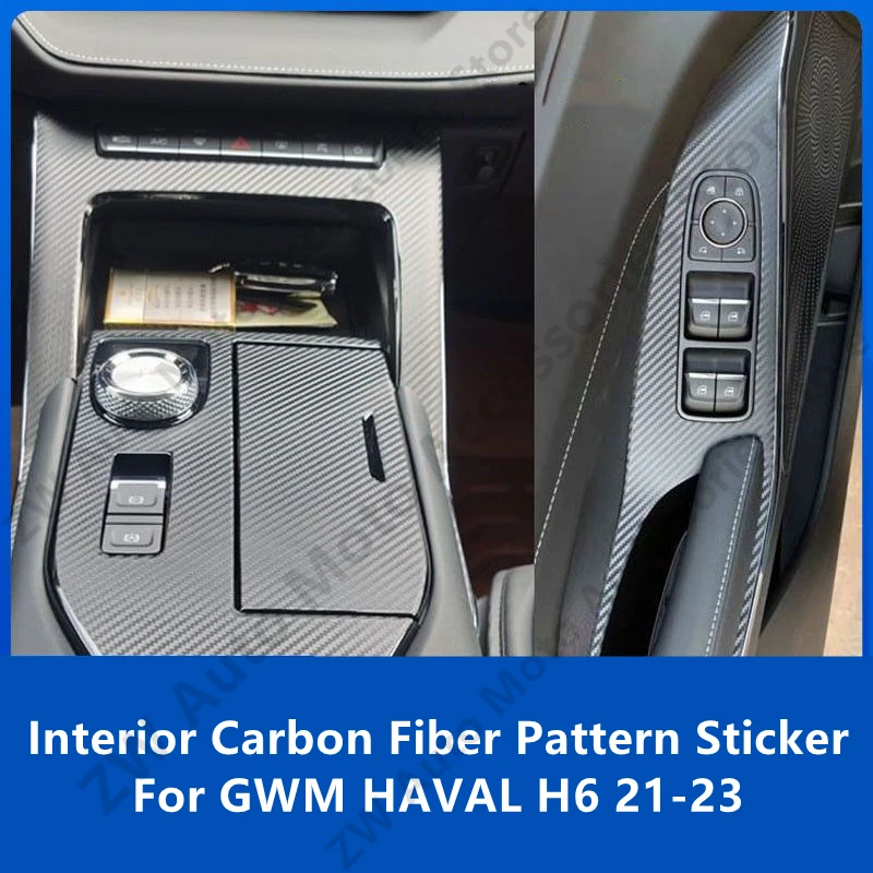 For GWM HAVAL H6 21-23 Interior Carbon Fiber Pattern Sticker Protective Film Modification Accessories Refit
For GWM HAVAL H6 21-23 Interior Carbon Fiber Pattern Sticker Protective Film Modification Accessories Refit