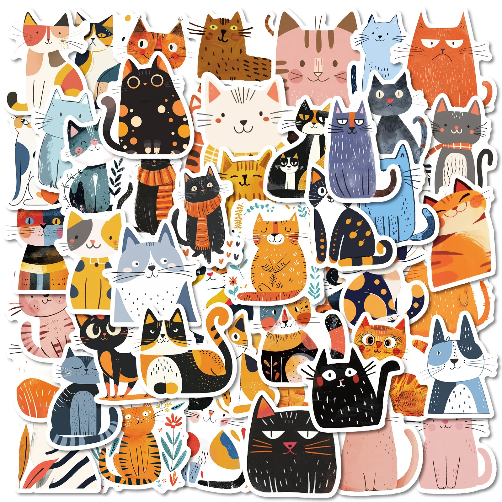 10/30/50PCS Cartoon Kitten Cute Graffiti Sticker Decoration Guitar Laptop Suitcase Phone Case Water Cup Waterproof Decal Toy
10/30/50PCS Cartoon Kitten Cute Graffiti Sticker Decoration Guitar Laptop Suitcase Phone Case Water Cup Waterproof Decal Toy