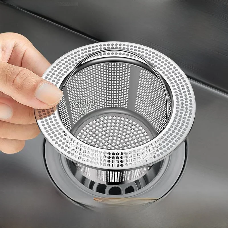 Stainless Steel Kitchen Sink Strainer Vegetable Washing Basket Drain Net Basket New Model Sink Drain Plug Universal Garbage
Stainless Steel Kitchen Sink Strainer Vegetable Washing Basket Drain Net Basket New Model Sink Drain Plug Universal Garbage
