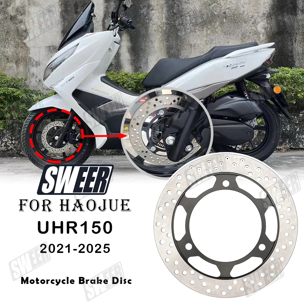 Motorcycle Front Rear Floating Brake Discs Fit For HAOJUE UHR150 2022-2026 Motorcycle Replacement Parts Front Disc Brake Pad
Motorcycle Front Rear Floating Brake Discs Fit For HAOJUE UHR150 2022-2026 Motorcycle Replacement Parts Front Disc Brake Pad