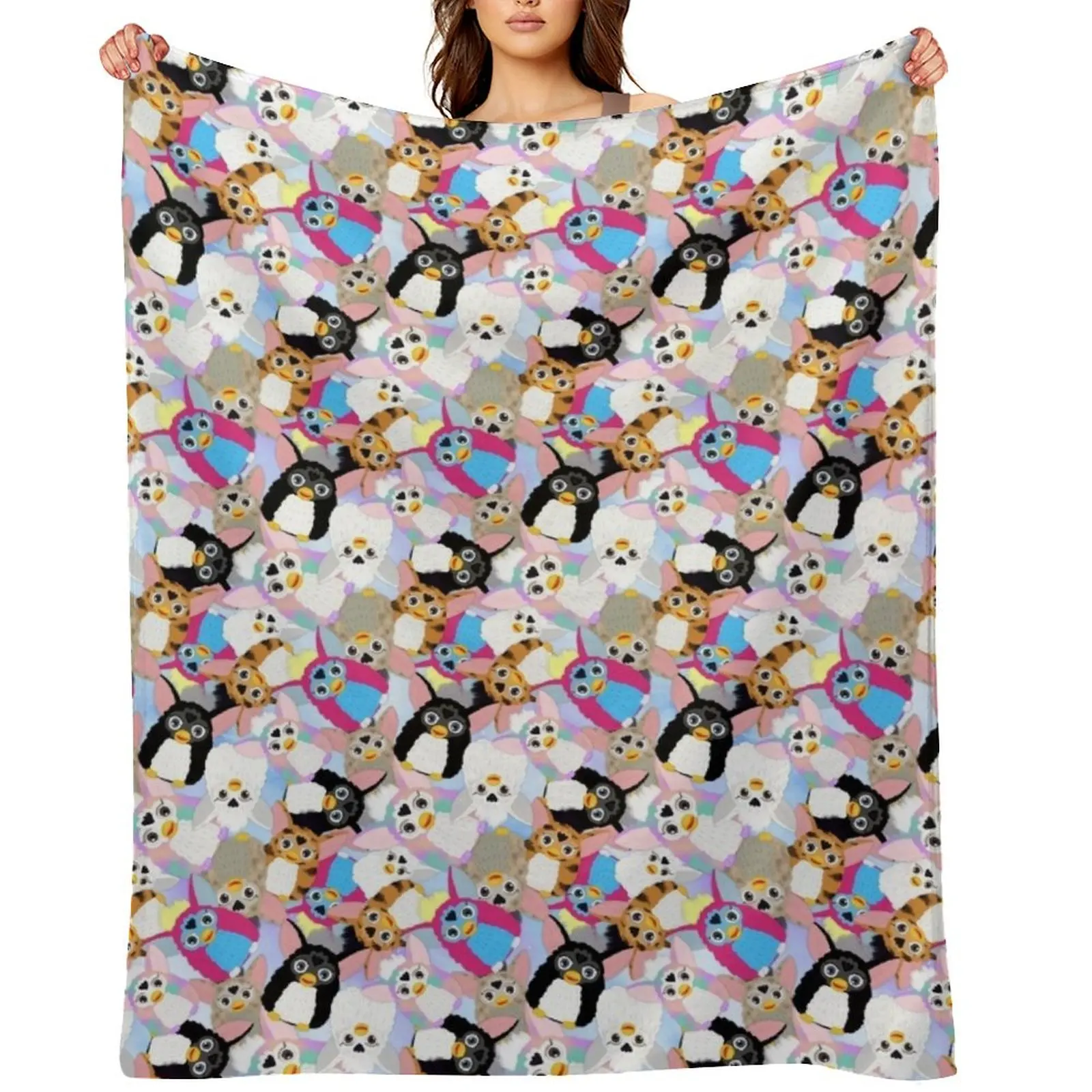 So Many Furbies Throw Blanket Beautifuls Thermals For Travel Bed Fashionable Designers Blankets
So Many Furbies Throw Blanket Beautifuls Thermals For Travel Bed Fashionable Designers Blankets