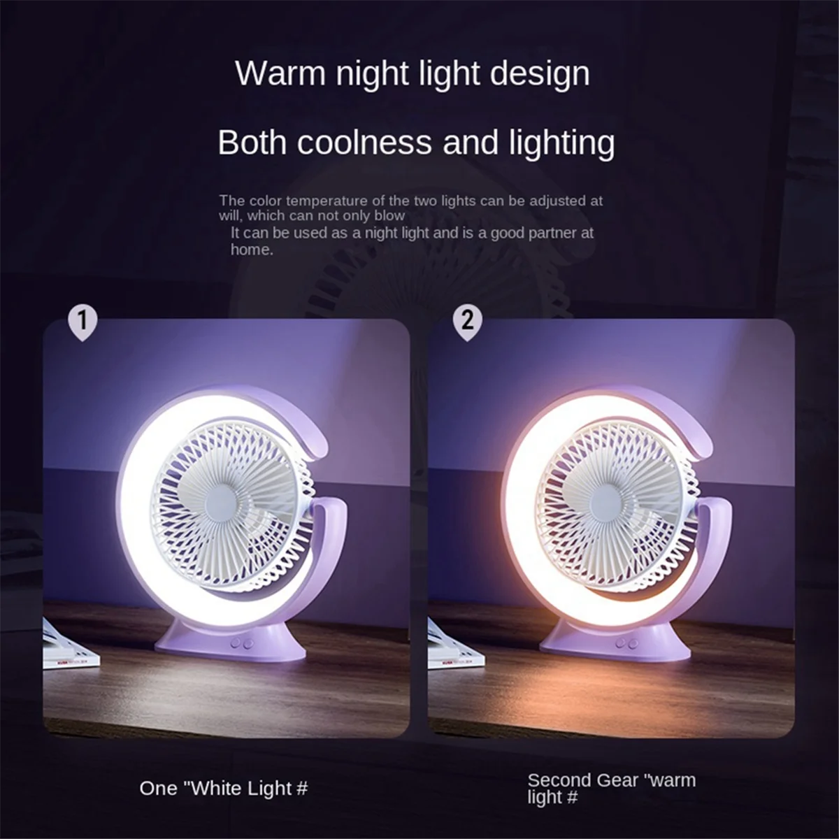 ABDX-Desk Lamp Fan 1200mAh Desktop Runner Light Mini Handheld Electric Fan Multifunction Practical 3 Speed
ABDX-Desk Lamp Fan 1200mAh Desktop Runner Light Mini Handheld Electric Fan Multifunction Practical 3 Speed