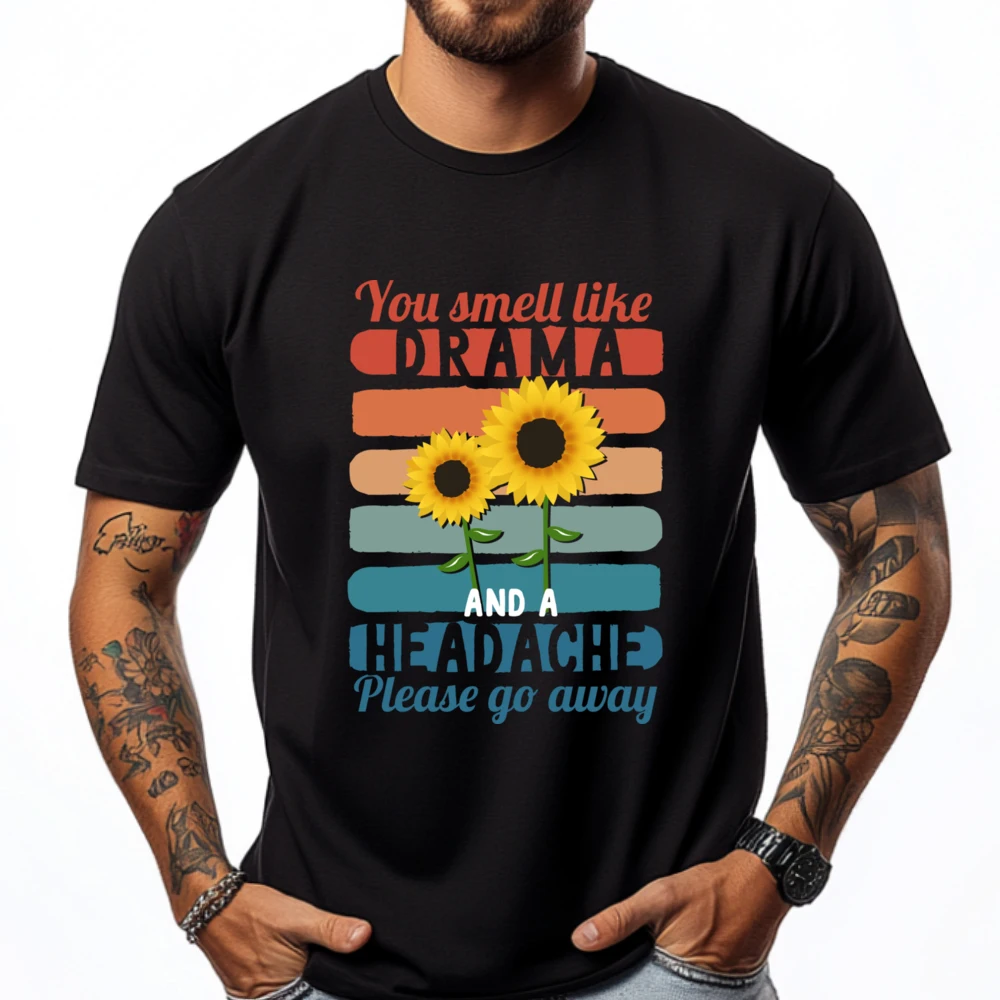 Funny Statement Designssunflower Design You Smell Like A Drama Funny Retro Big And Tall T Shirts Man Clothes
Funny Statement Designssunflower Design You Smell Like A Drama Funny Retro Big And Tall T Shirts Man Clothes