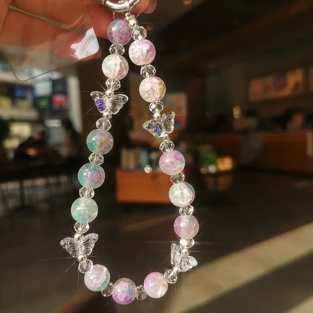 Retro Butterfly Beaded Bead Mobile Phone Lanyard Wrist Strap Lady Hand-held Chain Short Anti-lost Cell Phone Key Pendant
Retro Butterfly Beaded Bead Mobile Phone Lanyard Wrist Strap Lady Hand-held Chain Short Anti-lost Cell Phone Key Pendant
