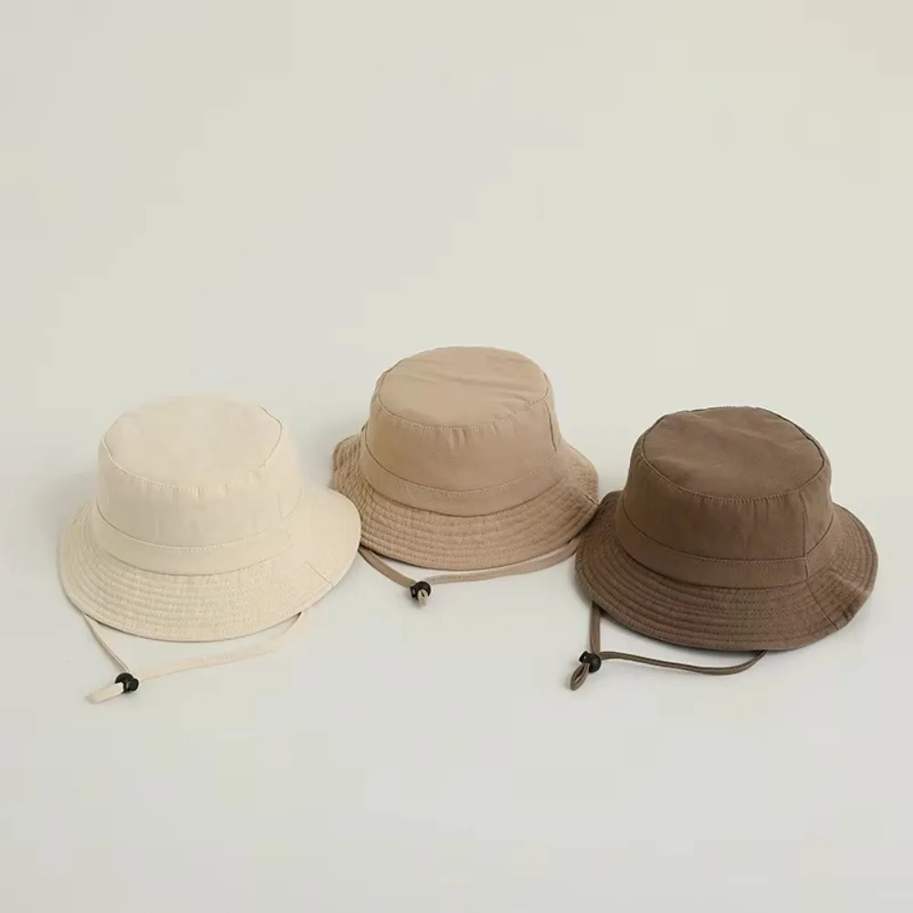 Fashion Sunshade Visors Kids Bucket Hat Cotton Solid Color Baby Basin Caps Wide Brim Children Fisherman Cap 2-8Year Boys Girls
Fashion Sunshade Visors Kids Bucket Hat Cotton Solid Color Baby Basin Caps Wide Brim Children Fisherman Cap 2-8Year Boys Girls