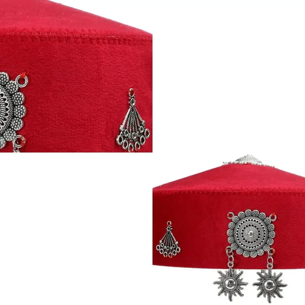 Kazakh Design Embroidered Hat Soft Polyester Fabric 8 Colors 2 Sizes for Costume and Fashion
Kazakh Design Embroidered Hat Soft Polyester Fabric 8 Colors 2 Sizes for Costume and Fashion