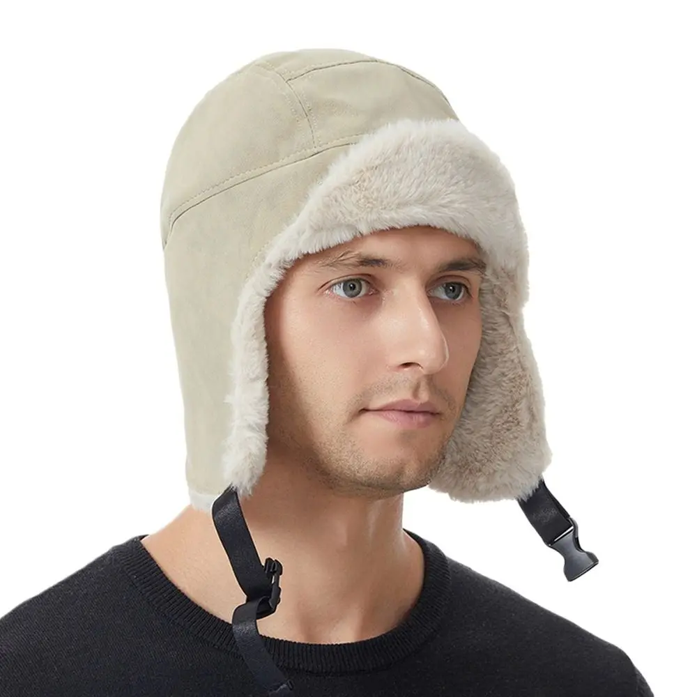 Outdoors Warm Bomber Hat Thick Plush Ushanka Fur Hat Casual Waterproof Winter Cap Riding
Outdoors Warm Bomber Hat Thick Plush Ushanka Fur Hat Casual Waterproof Winter Cap Riding