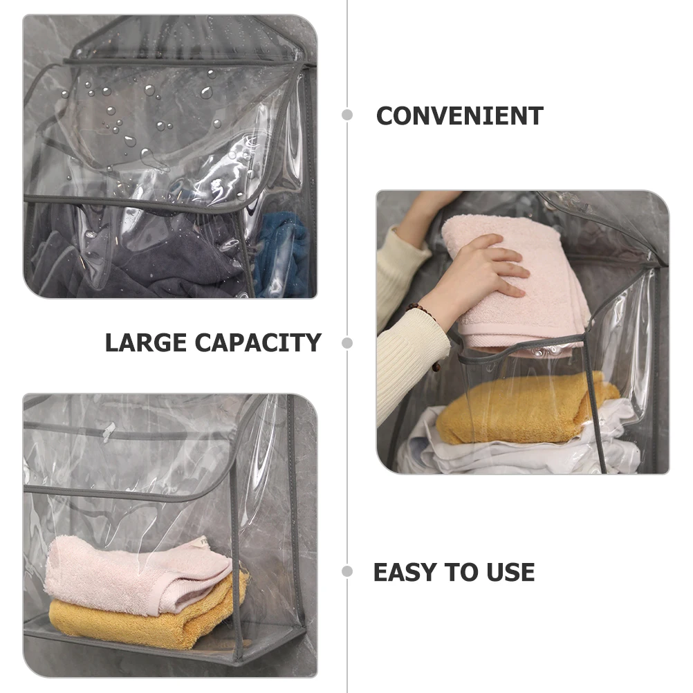 Bathroom Washroom Waterproof Storage Bag Large Capacity PVC Polyester Material Hanging Toiletry Pouch Shower Clothes Dry
Bathroom Washroom Waterproof Storage Bag Large Capacity PVC Polyester Material Hanging Toiletry Pouch Shower Clothes Dry