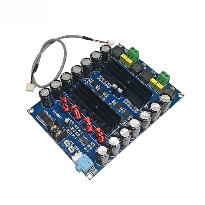 TPA3116D2 Dual Channel Audio Power Amplifier Board 150W*2 High Power DC 12-24V
TPA3116D2 Dual Channel Audio Power Amplifier Board 150W*2 High Power DC 12-24V