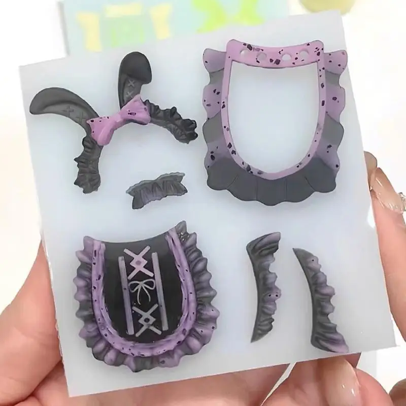 K43F Maid Accessories Mold DIY Epoxy Resin DIY Crafts Casting Mold Jewelry Mould
K43F Maid Accessories Mold DIY Epoxy Resin DIY Crafts Casting Mold Jewelry Mould