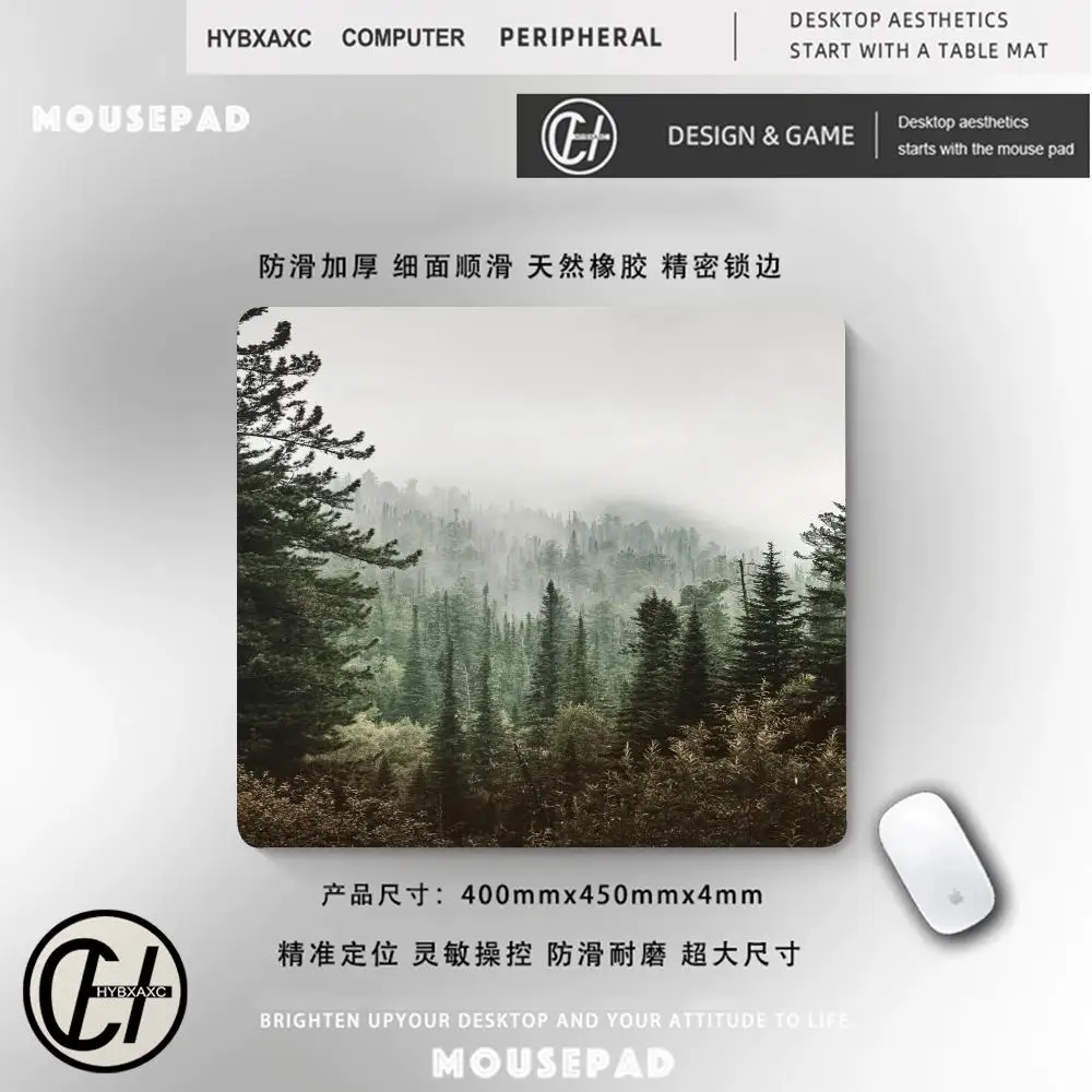 Mousepad Forest Deep Green Square Mouse Pad Desk Decoration Mousepad Fog Mouse Pad Office Decor Round Mouse Pad Office Supplies
Mousepad Forest Deep Green Square Mouse Pad Desk Decoration Mousepad Fog Mouse Pad Office Decor Round Mouse Pad Office Supplies