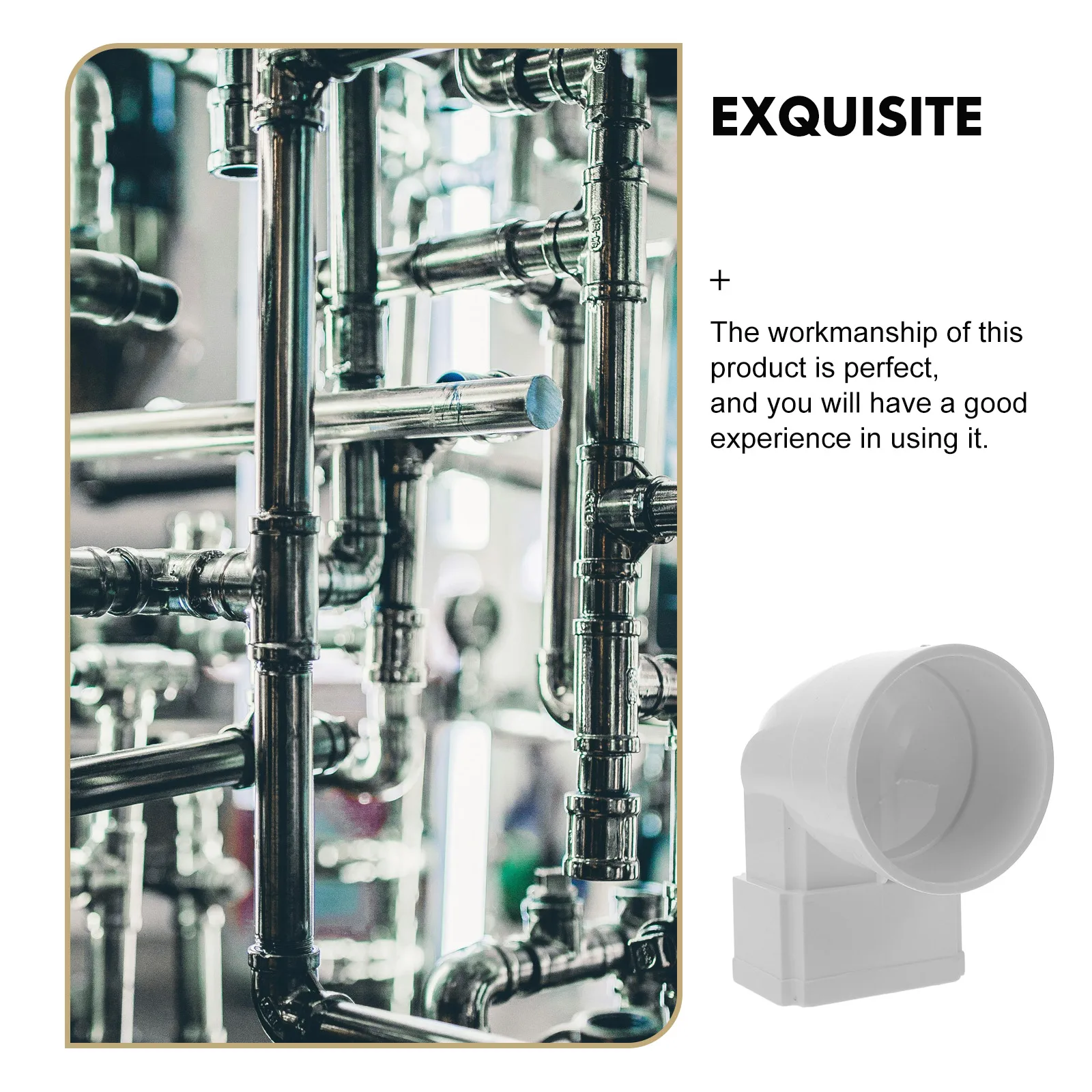 Square Round Downspout Gutter Connector Universal Flat Downspout Gutter Connector Tube for Roof Drainage System Sturdy Material
Square Round Downspout Gutter Connector Universal Flat Downspout Gutter Connector Tube for Roof Drainage System Sturdy Material