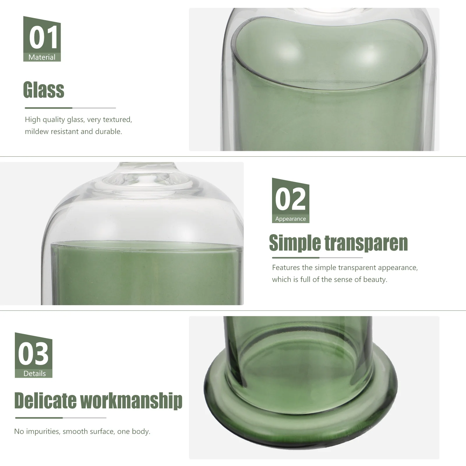 1Set Clear Holder Glass Creative Candlestick for Home Decoration Wedding Banquet Romantic Scene Layout Decorative
1Set Clear Holder Glass Creative Candlestick for Home Decoration Wedding Banquet Romantic Scene Layout Decorative