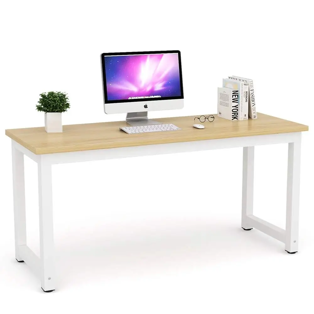 Computer Desk, 63 H Large Office Desk Computer Table Study Writing Desk Workstation For Home Office, Walnut
Computer Desk, 63 H Large Office Desk Computer Table Study Writing Desk Workstation For Home Office, Walnut