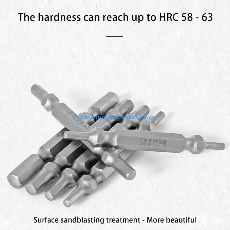 Y5GD Pack Of 6 Double Ended Screwdriver Bits For Efficient Screw Fixing
Y5GD Pack Of 6 Double Ended Screwdriver Bits For Efficient Screw Fixing