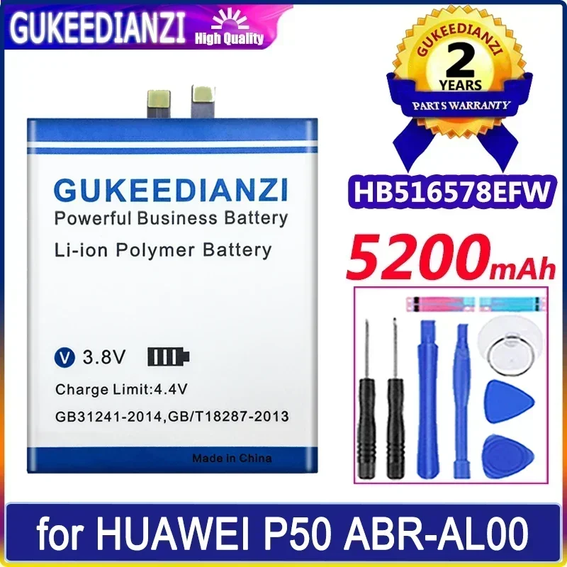 Аккумуляторы для мобильных телефонов для смартфонов HUAWEI ABR-AL00 ABRAL00 P50, портативный аккумулятор HB 516578 EFW высокой емкости 5200 мАч
Аккумуляторы для мобильных телефонов для смартфонов HUAWEI ABR-AL00 ABRAL00 P50, портативный аккумулятор HB 516578 EFW высокой емкости 5200 мАч
