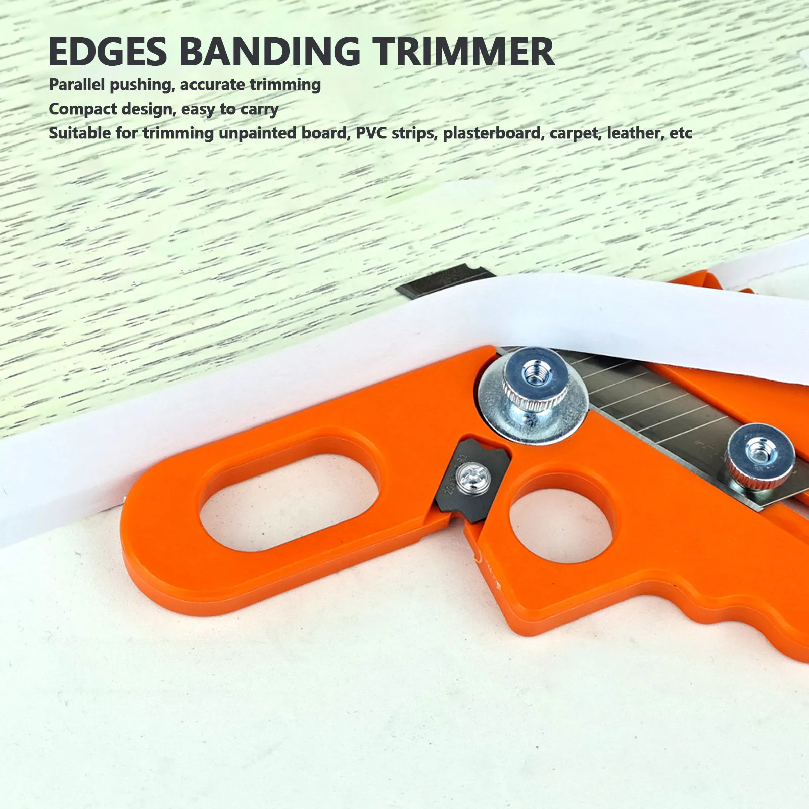 Edges Banding Trimmer with Level Bubble 8mm R1.5mm Veneer Edges Cutter Hand Trimming Tool for Woodworking
Edges Banding Trimmer with Level Bubble 8mm R1.5mm Veneer Edges Cutter Hand Trimming Tool for Woodworking