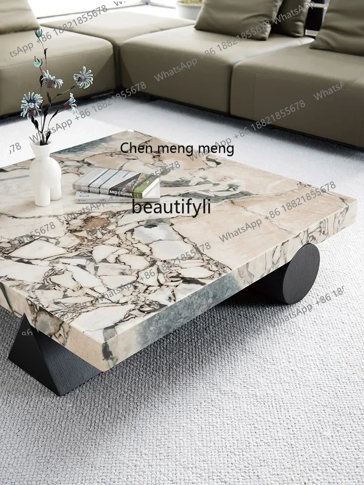 200302Italian Minimalist Marble Square Tea Table Combination Modern Light Luxury
200302Italian Minimalist Marble Square Tea Table Combination Modern Light Luxury