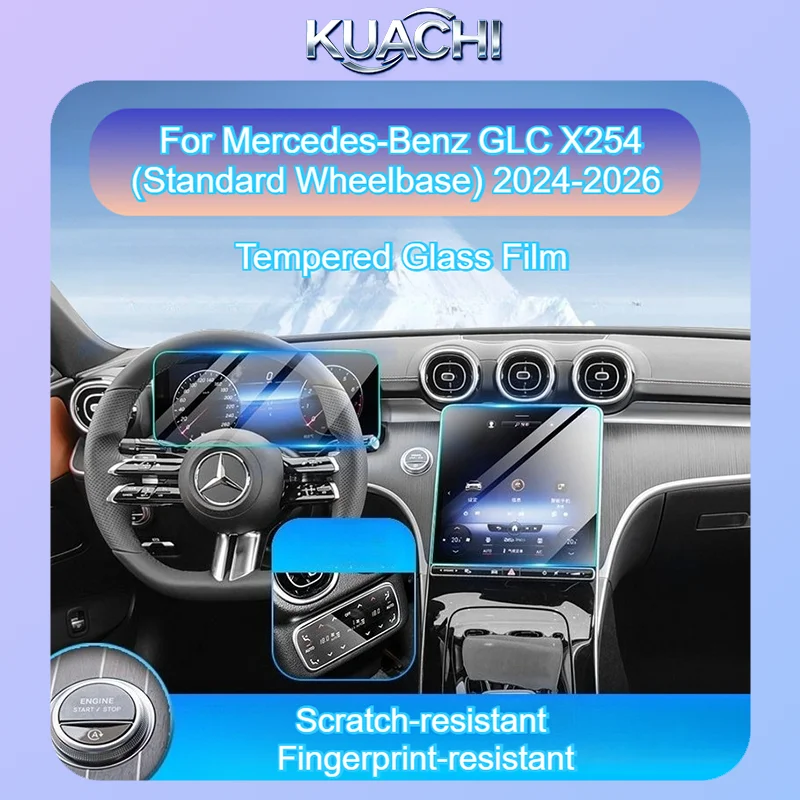Car Screen Protector For Mercedes-Benz GLC X254 Standard Wheelbase 2024-2026 Tempered Glass Film Anti-Scratch Cear accessories
Car Screen Protector For Mercedes-Benz GLC X254 Standard Wheelbase 2024-2026 Tempered Glass Film Anti-Scratch Cear accessories