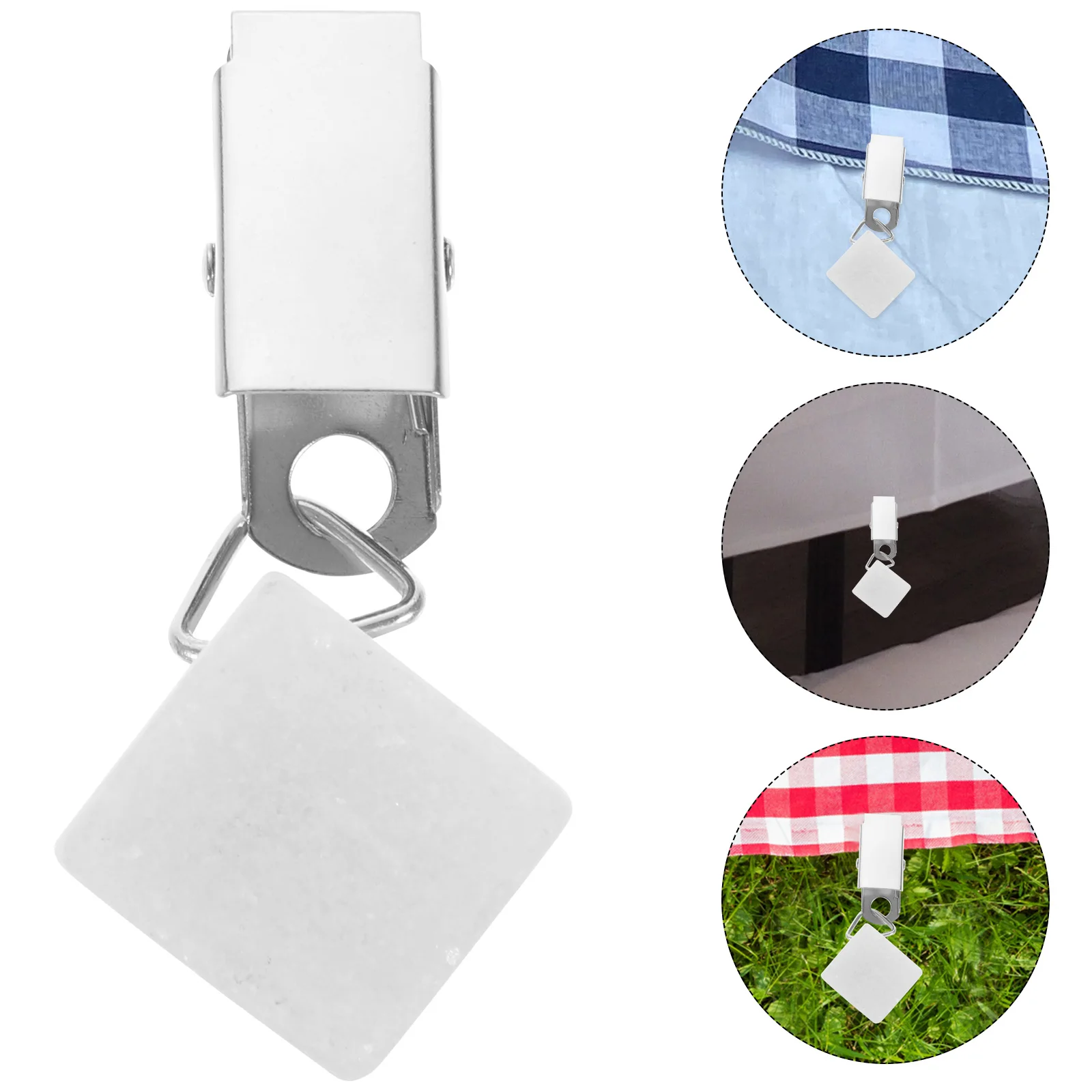 4 Pcs Tablecloth Windproof Clip Weights for Outdoor Tables Cover with Clips Curtain Tablecloths
4 Pcs Tablecloth Windproof Clip Weights for Outdoor Tables Cover with Clips Curtain Tablecloths