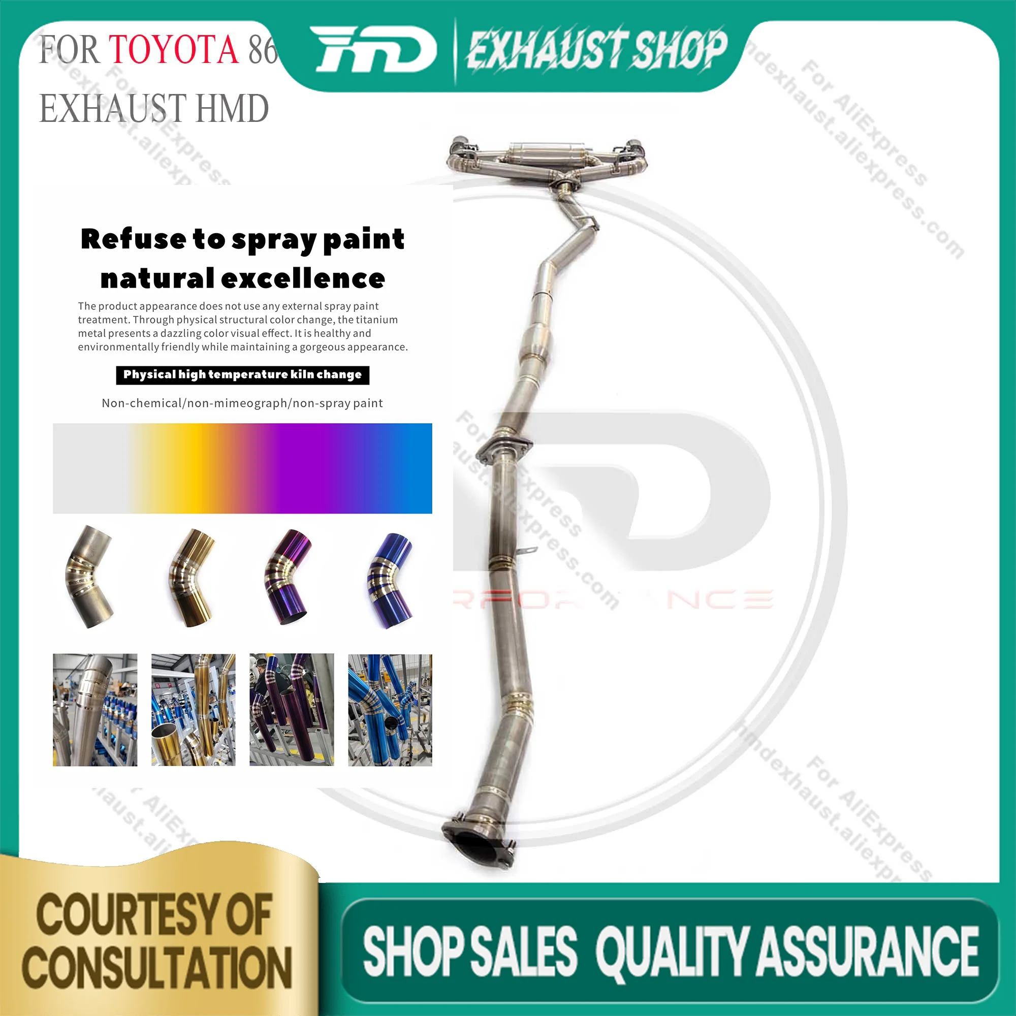 High Quality Catback For Toyota 86 2.0L & Subaru BRZ 2.0L Titanium Alloy Exhaust System Electronic Valve Muffler Tips Discounted
High Quality Catback For Toyota 86 2.0L & Subaru BRZ 2.0L Titanium Alloy Exhaust System Electronic Valve Muffler Tips Discounted
