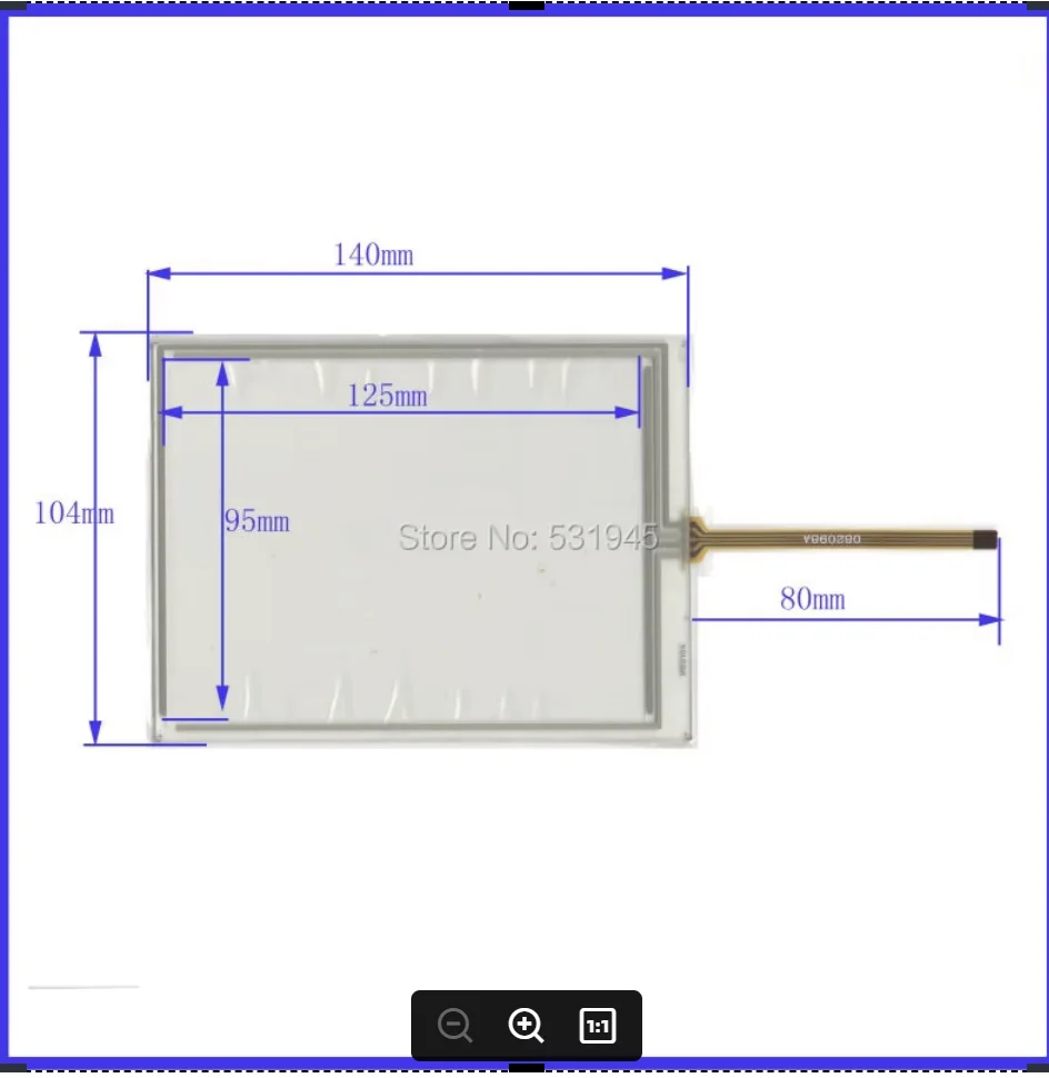 ZhiYuSun 140mm*104mm touchscreens on GPS car and display and commercial use14*104 inch
ZhiYuSun 140mm*104mm touchscreens on GPS car and display and commercial use14*104 inch